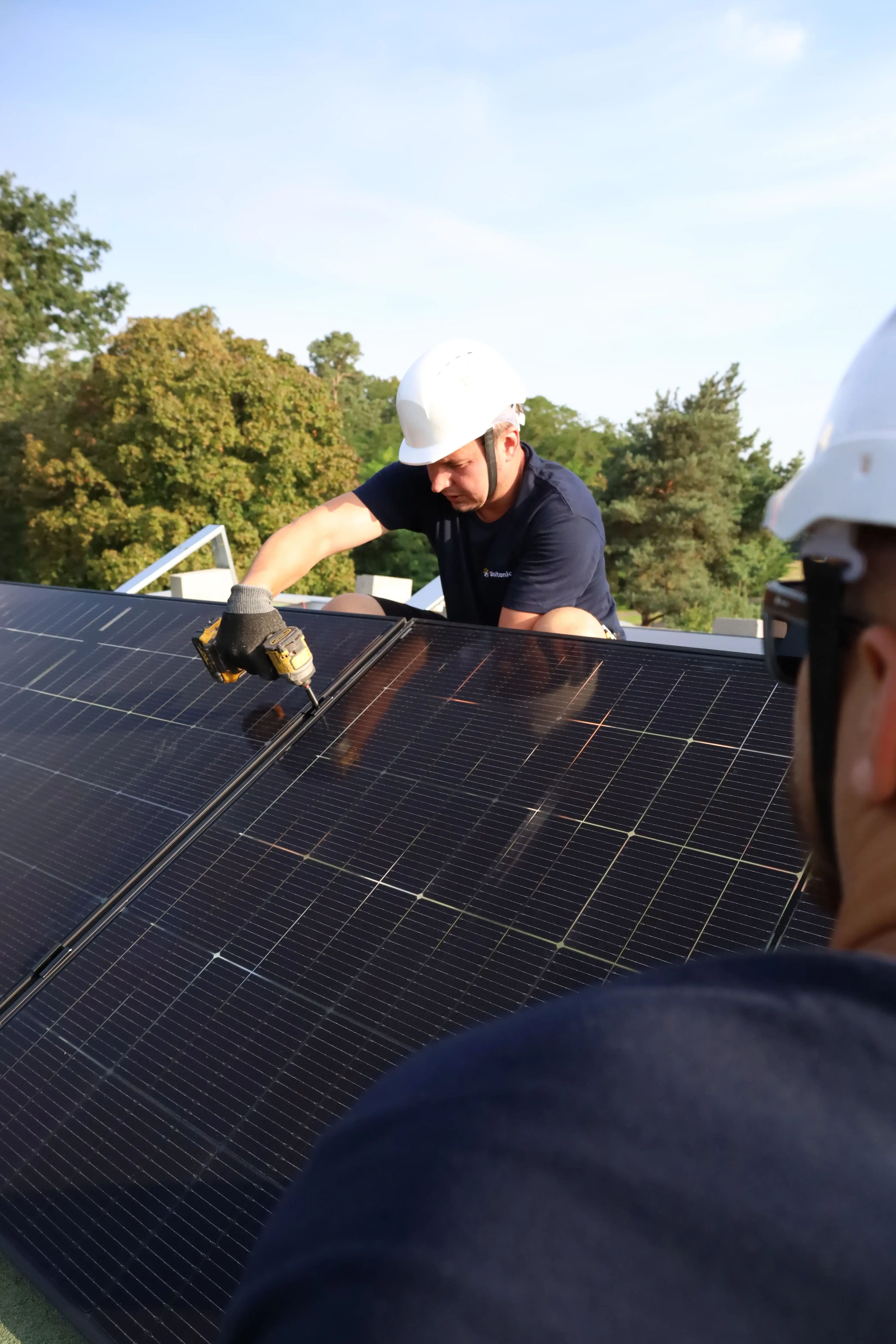 Instalacja paneli słonecznych na domu