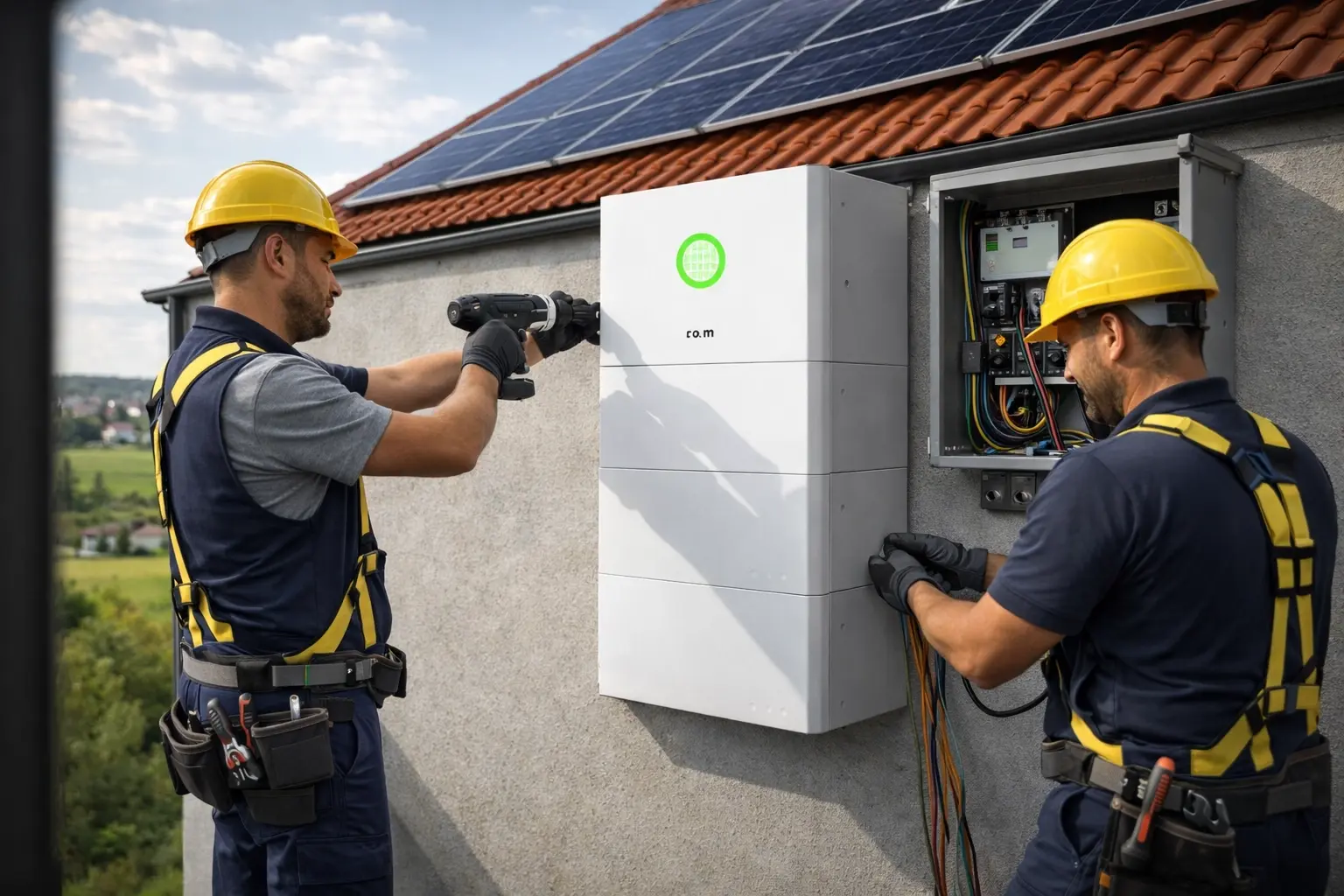 Montaż domowego magazynu energii